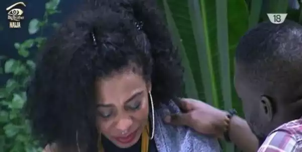 #BBNaija: I Was On My Period When Kemen Tried Inserting His F*nger In Me – TBoss Cries (Video)